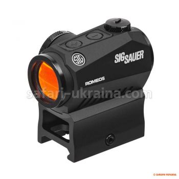 Прицел коллиматорный Sig Sauer Optics Romeo 5,1x20MM, 2 MOA RED DOT, 0.5 MOA ADJ, M1913, BLACK