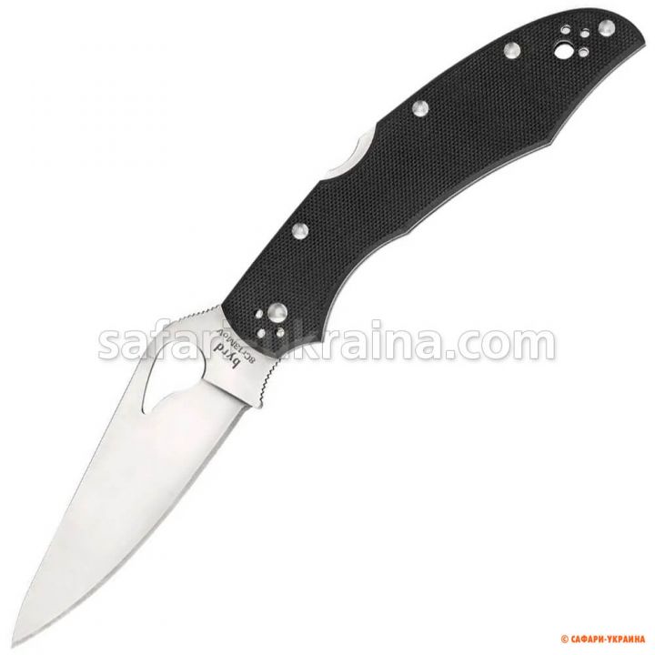 Складаний ніж Spyderco Byrd Cara Cara2, G10, black 