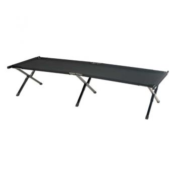 Кемпинговая раскладушка Stansport Big ol cot, чёрная, 218 х 107 х 48 см