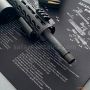 Коврик STEEL для чистки оружия с чертежом винтовки AR-15