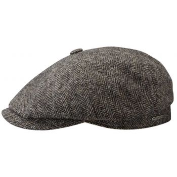 Кепка шерстяная мужская Stetson Hatteras Woolrich Herringbone, 6840514-333