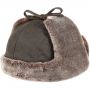 Шапка ушанка мужская зимняя Stetson Bomber Cap CO/PES Fake Fur, 9231104-6