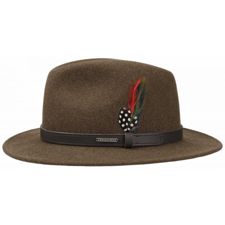 Шляпа мужская Stetson Traveller Woolfelt Asahi-Guard®, 2598123-63