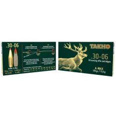 Патрон нарізний Тахо, кал.30-06 Sprg, тип кулі: A-MAX, вага: 11,6 g / 178 grs
