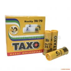 Патрон Тахо, кал.20/70, дріб №9 (2,00 мм), маса 24 г