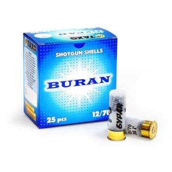 Мисливський патрон Тахо Буран кал.12/70, дріб №3 (3,5 мм), 36 г, без контейнера