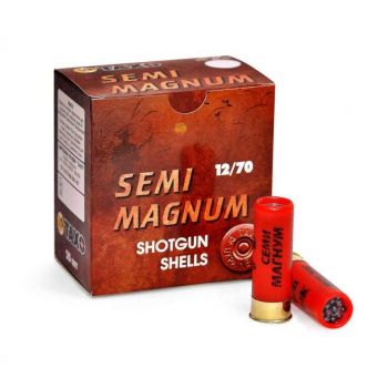 Охотничий патрон Тахо Semi Magnum, кал.12/70, №0 (4,25 мм), навеска 42 г