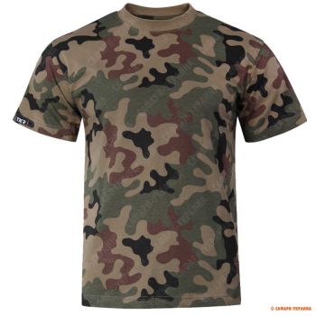 Футболка с коротким рукавом Texar T-shirt, 100% хлопок, цвет: pl camo