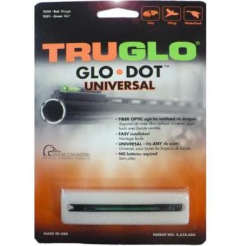 Мушка универсальная Truglo Glo-Dot Universal, на прицельную планку более 6мм, зеленая