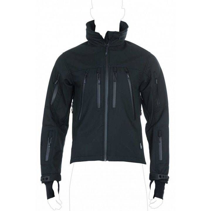 Тактическая куртка UF PRO Delta Eagle Softshell Jacket, черная