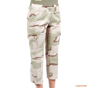 Бриджи женские Univers Militare S/W donna, 100% хлопок, цвет: Desert Camo