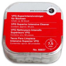 Патчі для чищення зброї VFG Super Intensive Pellets, кал. 7,5 мм, 50 штук