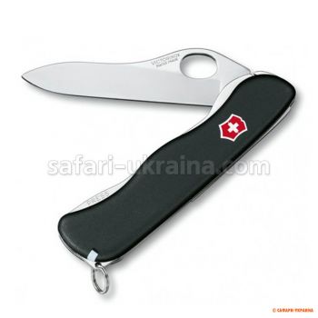 Нож мультитул Victorinox Sentinel One Hand, черный