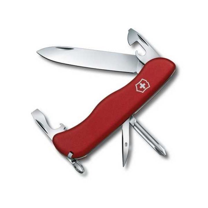 Нож мультитул Victorinox Adventurer Vx08953, 11 предметов, длина 111мм, красный