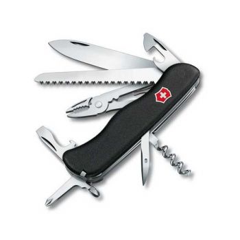 Нож мультитул Victorinox Atlas Vx09033.3, 16 предметов, длина 111мм, черный