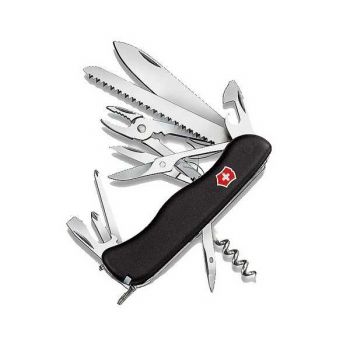 Нож мультитул Victorinox Hercules Vx09043.3, 18 предметов, длина 111мм, черный