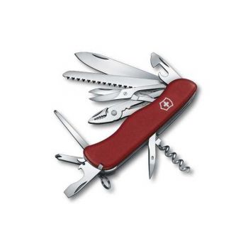 Нож мультитул Victorinox Hercules Vx09043, 18 предметов, длина 111мм, красный