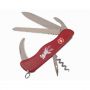 Мультитул Victorinox Hunter Vx08873, 12 предметов, длина 111мм, красный