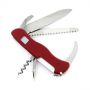 Мультитул Victorinox Hunter Vx08873, 12 предметов, длина 111мм, красный