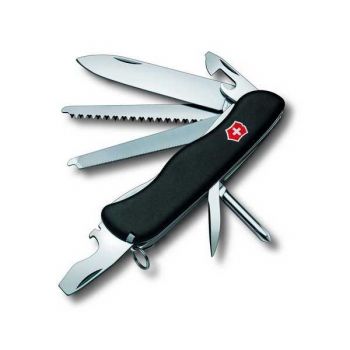 Нож мультитул Victorinox Locksmith Vx08493.3, 14 предметов, длина 111мм, черный