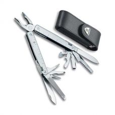 Мультитул в шкіряному чохлі Victorinox Swisstool Vx30323.L, 27 предметів, довжина 115мм