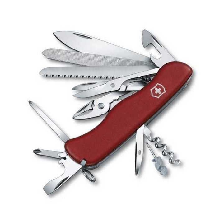 Ніж мультитул Victorinox Workchamp Vx09064, 21 предмет, довжина 111мм, червоний 