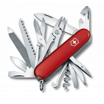 Карманный мультитул Victorinox Handyman Vx13773, 24 предмета, длина 91мм, красный