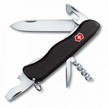 Мультитул Victorinox Nomad Vx08353.3, 11 предметов, длина 111мм, черный