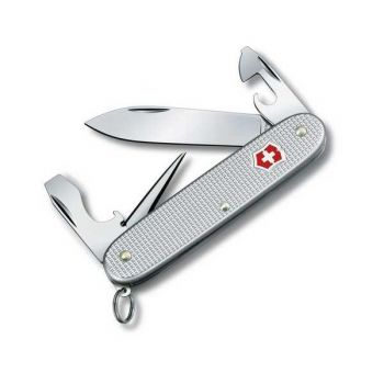 Нож мультитул Victorinox Pioneer Vx08201.26, 8 предметов, длина 93мм, серебристый