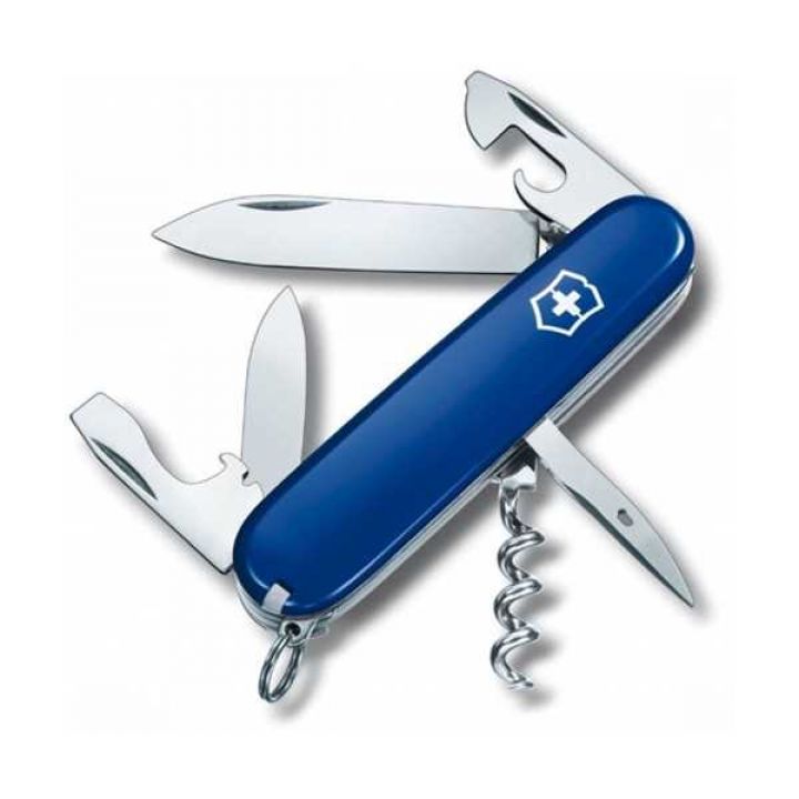 Мультитул Victorinox Spartan Vx13603.2, 12 предметов, длина 91мм, синий