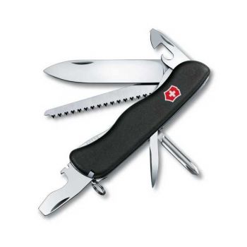 Нож мультитул Victorinox Trailmaster Vx08463.3, 12 предметов, длина 111мм, черный