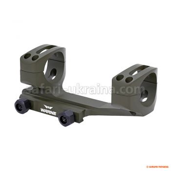 Warne X-Skeleton Mount, диаметр колец - 30 мм, Ultra High, OD Green