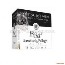 Патрон Baschieri & Pellagri Sporting&Compak MR, кал.12/70, №8.5, навіска 28 г