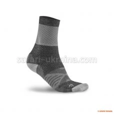 Зимові шкарпетки Craft XC Warm Asphalt/White