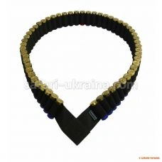 Патронташ DANAPER на 55 патронів, калібри 12,16, колір: black