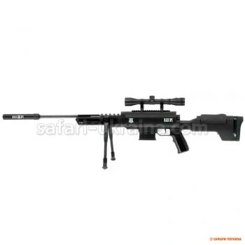 Гвинтівка Norica Black OPS Sniper, приціл 4x32, сошки