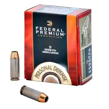 Патрон Federal Premium Personal Defense, кал.10 mm Auto, JHP, вага: 11,7 g/180 grs