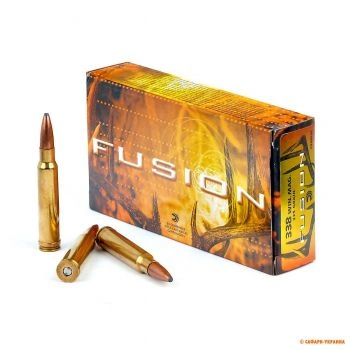 Патрон Federal Fusion, кал.338 Win Mag, тип кулі: Soft Point (SP), вага: 14,6 g/225 grs