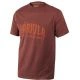 Чоловіча бавовняна футболка Harkila t-shirt, колір: Fired brick