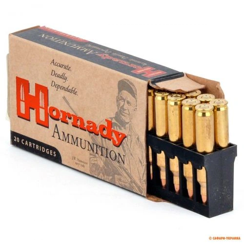 Патрон Hornady Varmint Express, кал.204 Ruger, V-Max, вага: 2,07 г/32 gr 