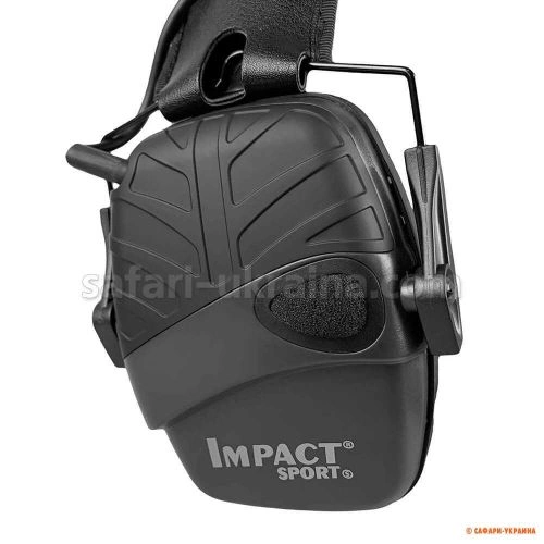 Тактичні активні навушники Impact Sport Black 