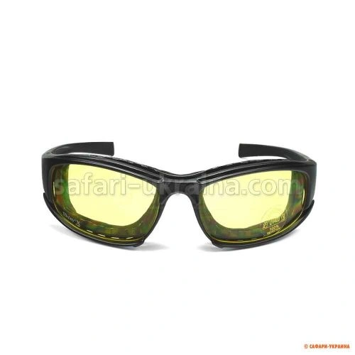 Окуляри тактичні Daisy X7 (Non polarized) армійські, 4 комплекта лінз 