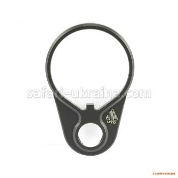 База QD антабка Leapers на ресивер AR15. Сталь. Matte Black