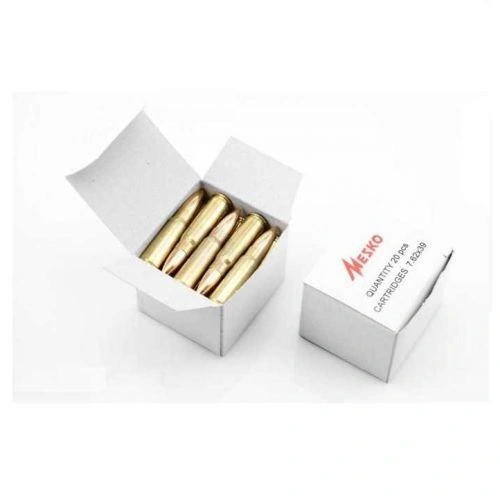 Патрон Mesko FMJ, кал.7,62x39, вес: 8.0г/123гр