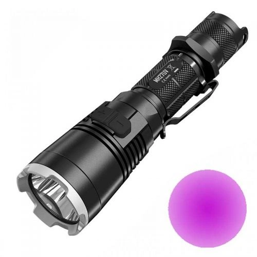 Ліхтар Nitecore MH27UV (Сree XP-L HI V3 + ultraviolet LED 1000 люмен, 13 режимів, 1х18650, USB) 