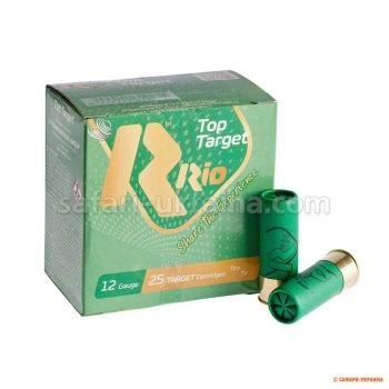 Патрон RIO TOP Target, кал.12/70, дріб № 7 (2,5 мм), наважка 28 г