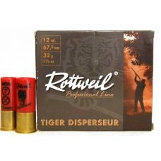 Патрон Rottweil Tiger Disperseur, кал.12/67,5, дробь № 9 (2,0 мм), 32 г, с дисперсантом