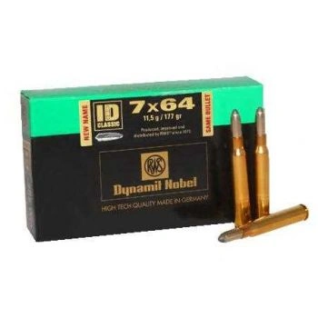 Патрон RWS, кал.7x64, тип кулі: TIG (ID), вага: 11,5 g/177 grs