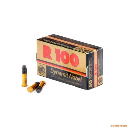 Патрон RWS Match, кал.22 LR, тип кулі: Solid, вага: 2,6 г/40 grs 
