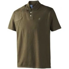 Футболка для полювання Seeland Polo, бавовна, оливкова
